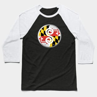 Maryland Plinko Chip Baseball T-Shirt